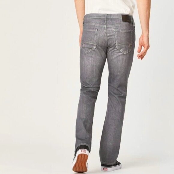 Mavi 31x32 Tag Size Matt Relaxed Straight Leg Men’s Jeans Gray Actual 34x31.5 - Picture 2 of 9